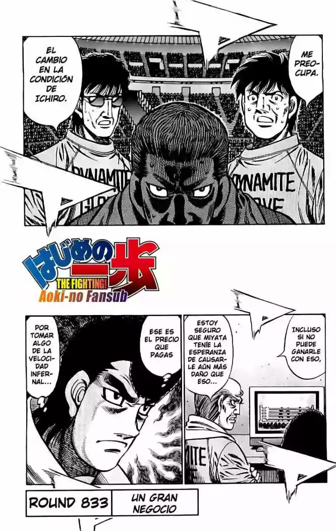 Hajime no Ippo Capítulo 833 - Página 2