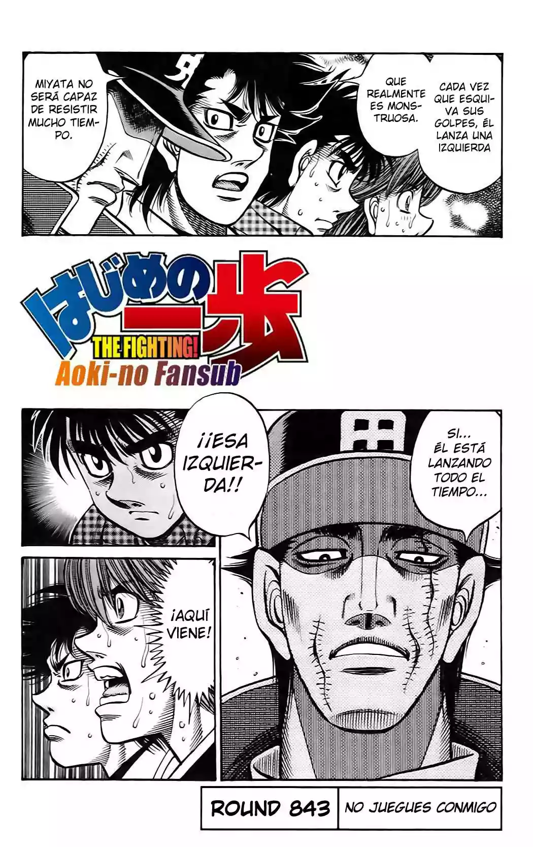 Hajime no Ippo Capítulo 843 - Página 2