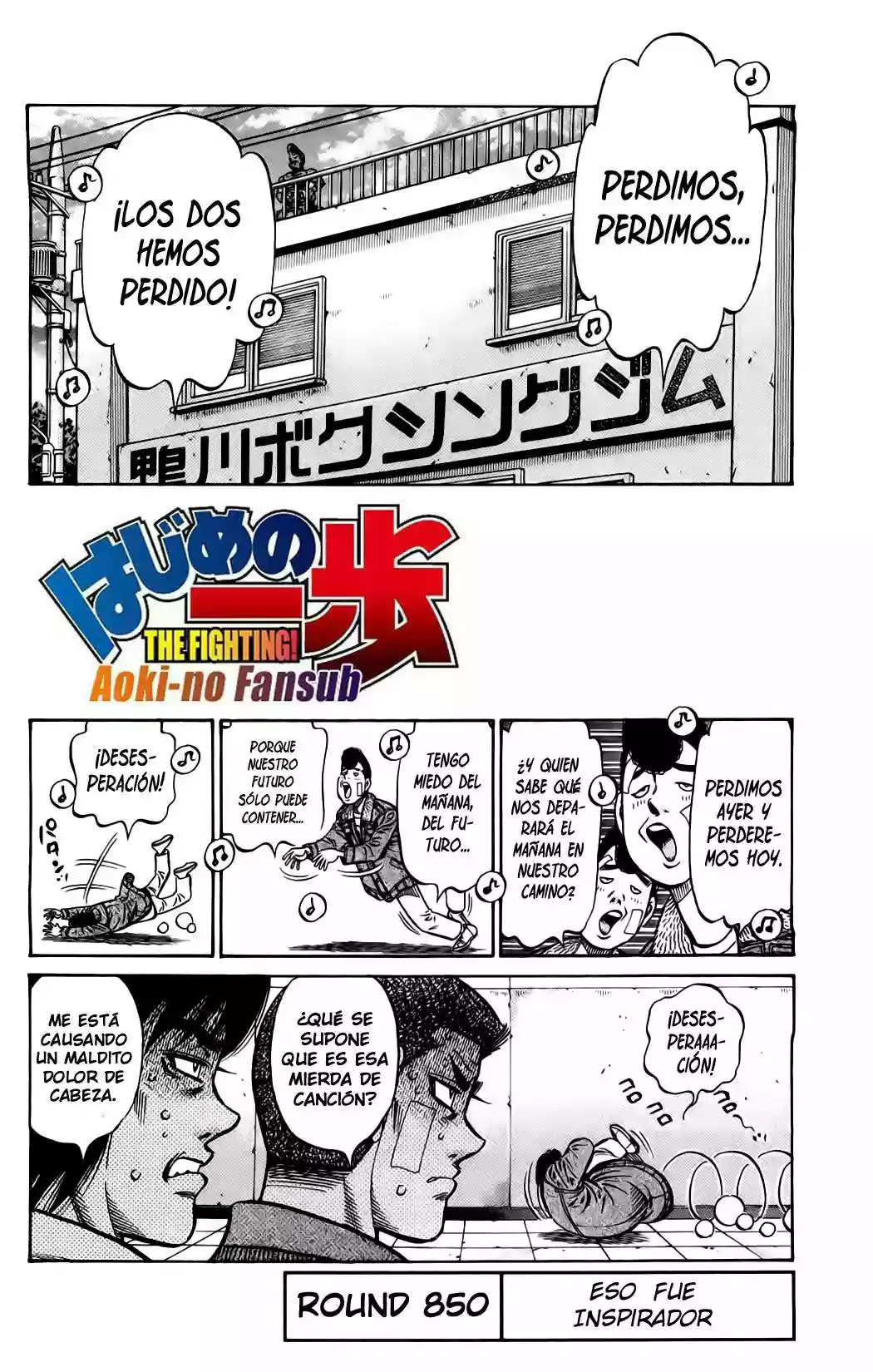 Hajime no Ippo Capítulo 850 - Página 2
