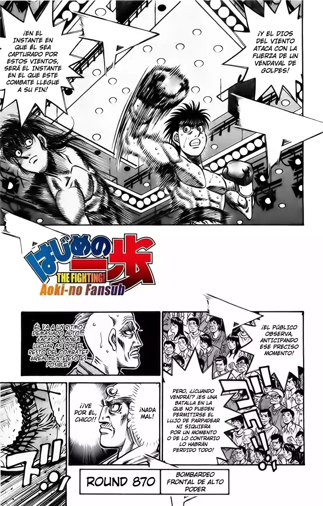 Hajime no Ippo Capítulo 870 - Página 2