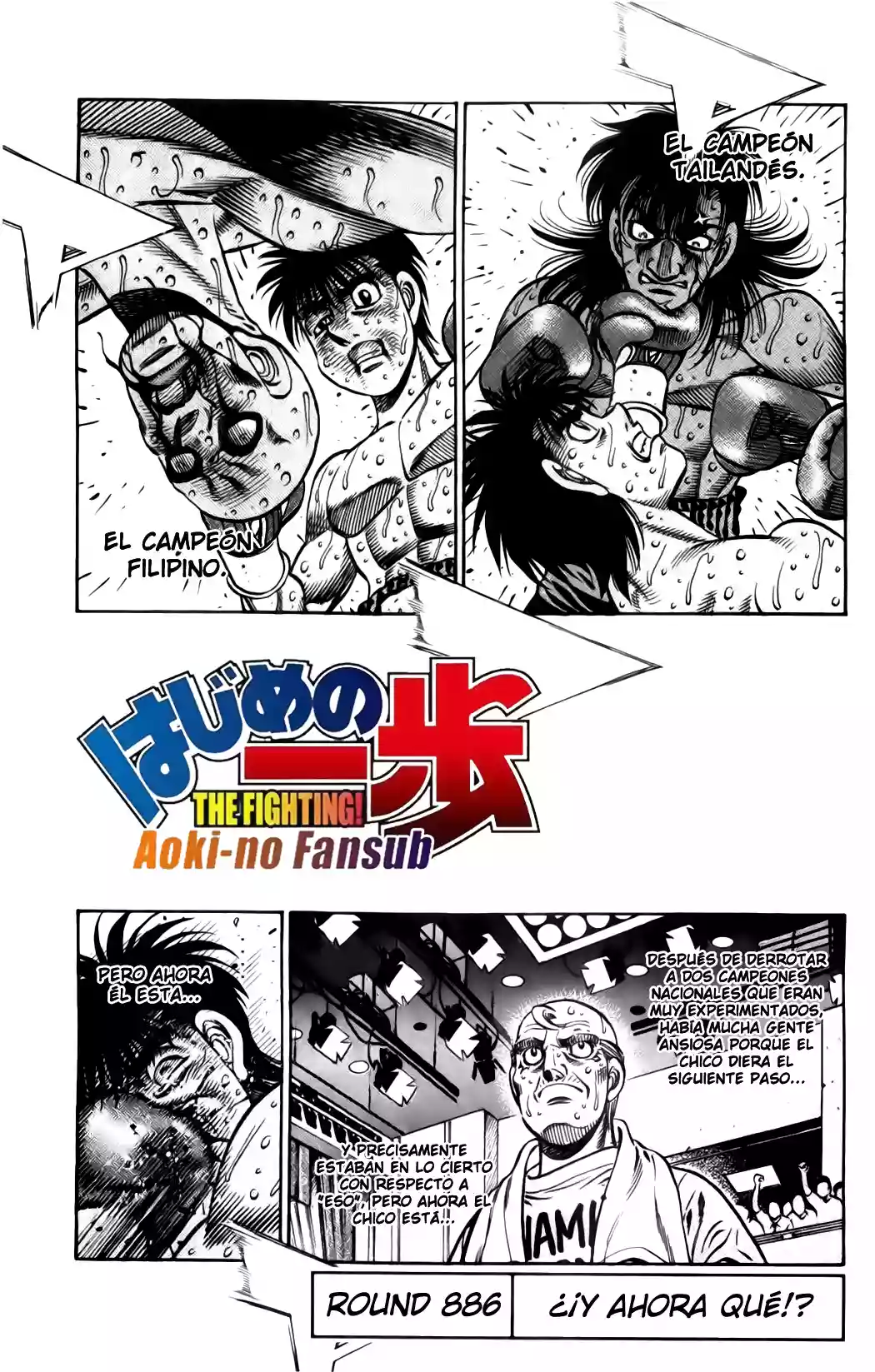 Hajime no Ippo Capítulo 886 - Página 2