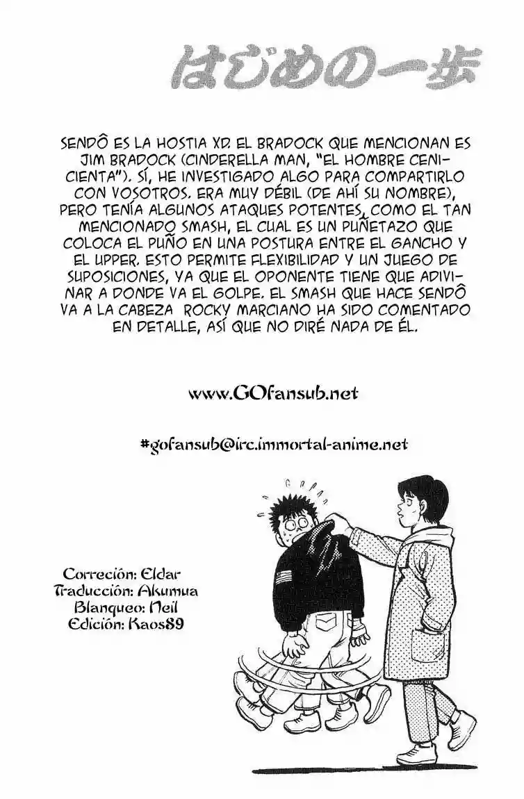 Hajime no Ippo Capítulo 91 - Página 20