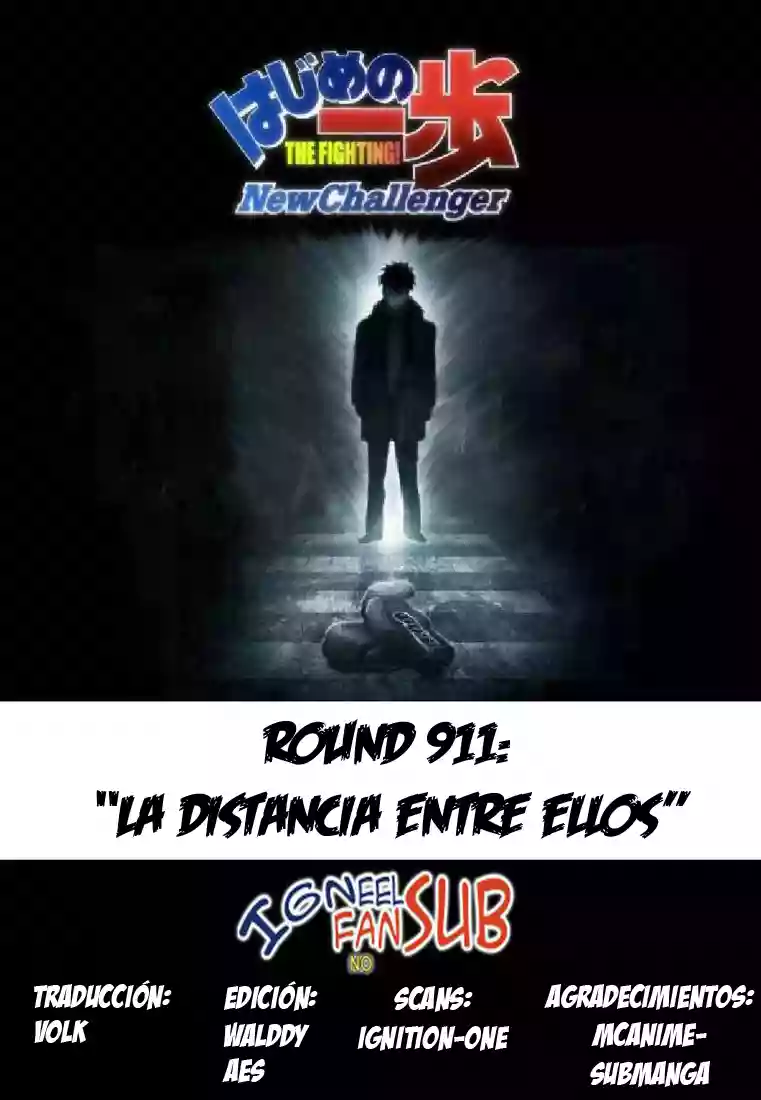 Hajime no Ippo Capítulo 911 - Página 1