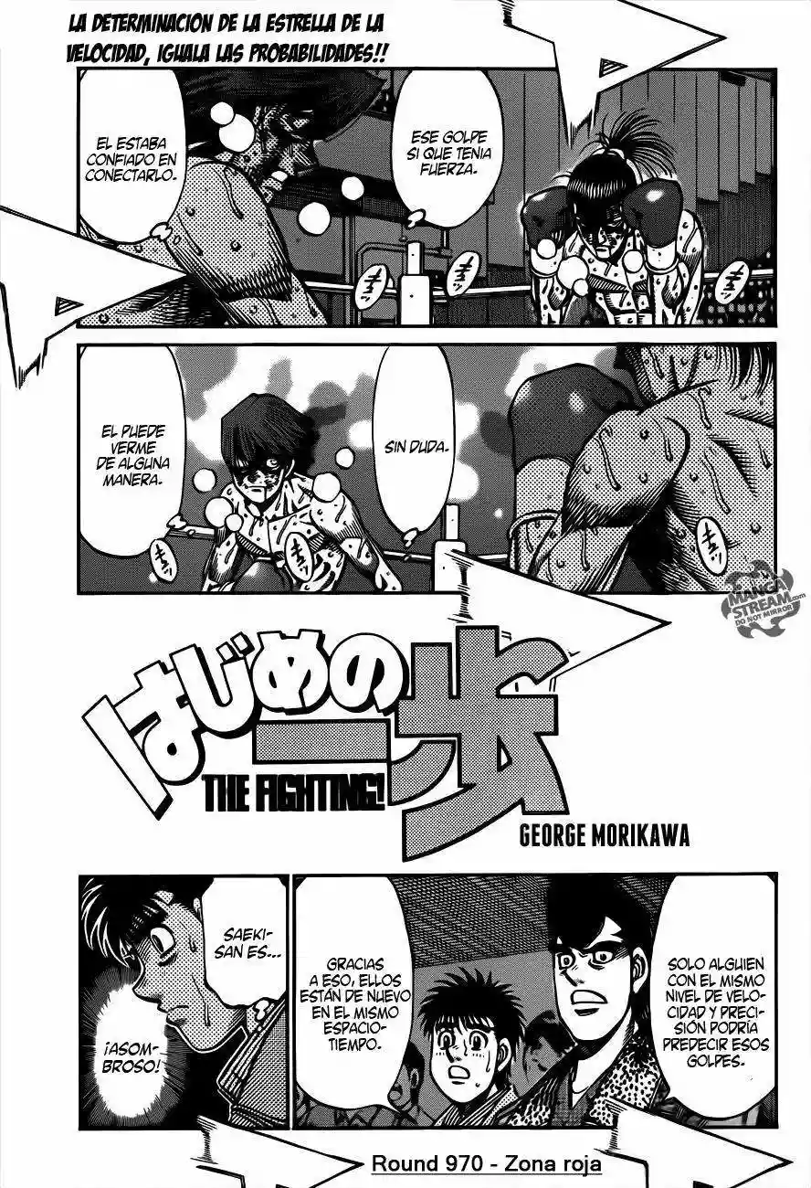 Hajime no Ippo Capítulo 970 - Página 2