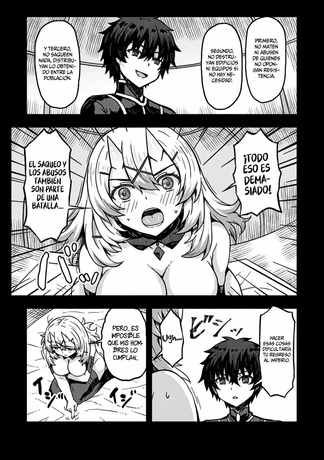 Isekai Saikyou no Yome desu ga, Yoru no Tatakai wa Ore no Hou ga Tsuyoi You desu: Chiryaku o Ikashite Nariagaru Harem Senki Capítulo 2 - Página 7