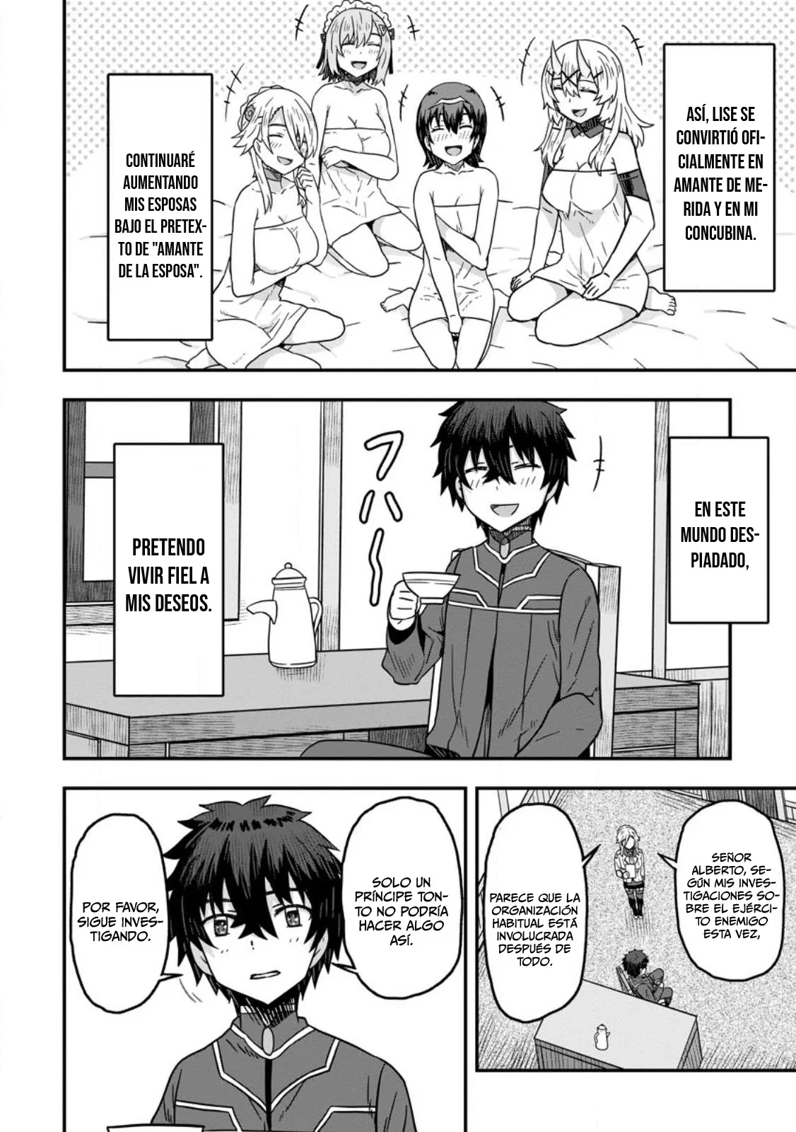 Isekai Saikyou no Yome desu ga, Yoru no Tatakai wa Ore no Hou ga Tsuyoi You desu: Chiryaku o Ikashite Nariagaru Harem Senki Capítulo 7 - Página 25