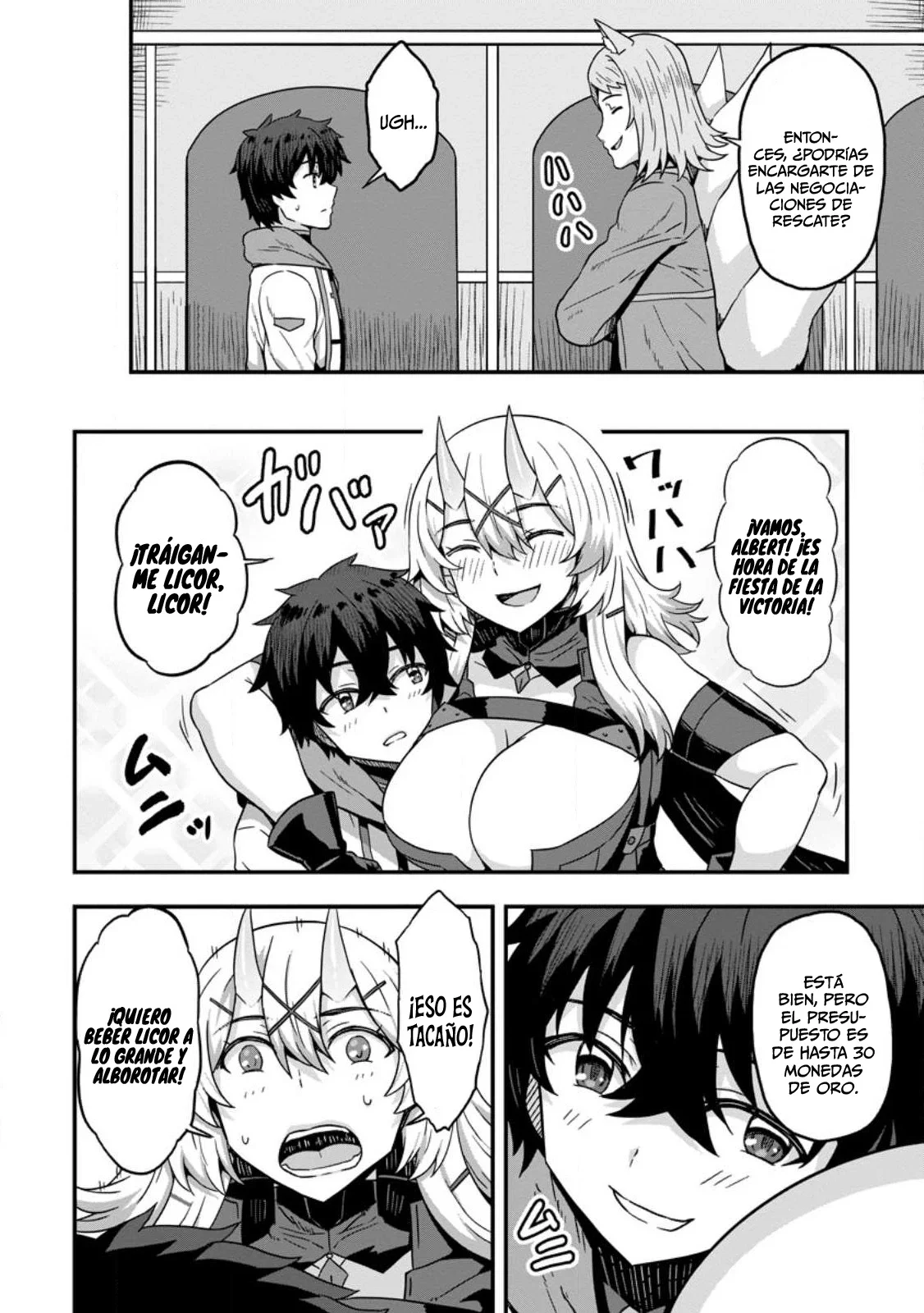 Isekai Saikyou no Yome desu ga, Yoru no Tatakai wa Ore no Hou ga Tsuyoi You desu: Chiryaku o Ikashite Nariagaru Harem Senki Capítulo 7 - Página 7