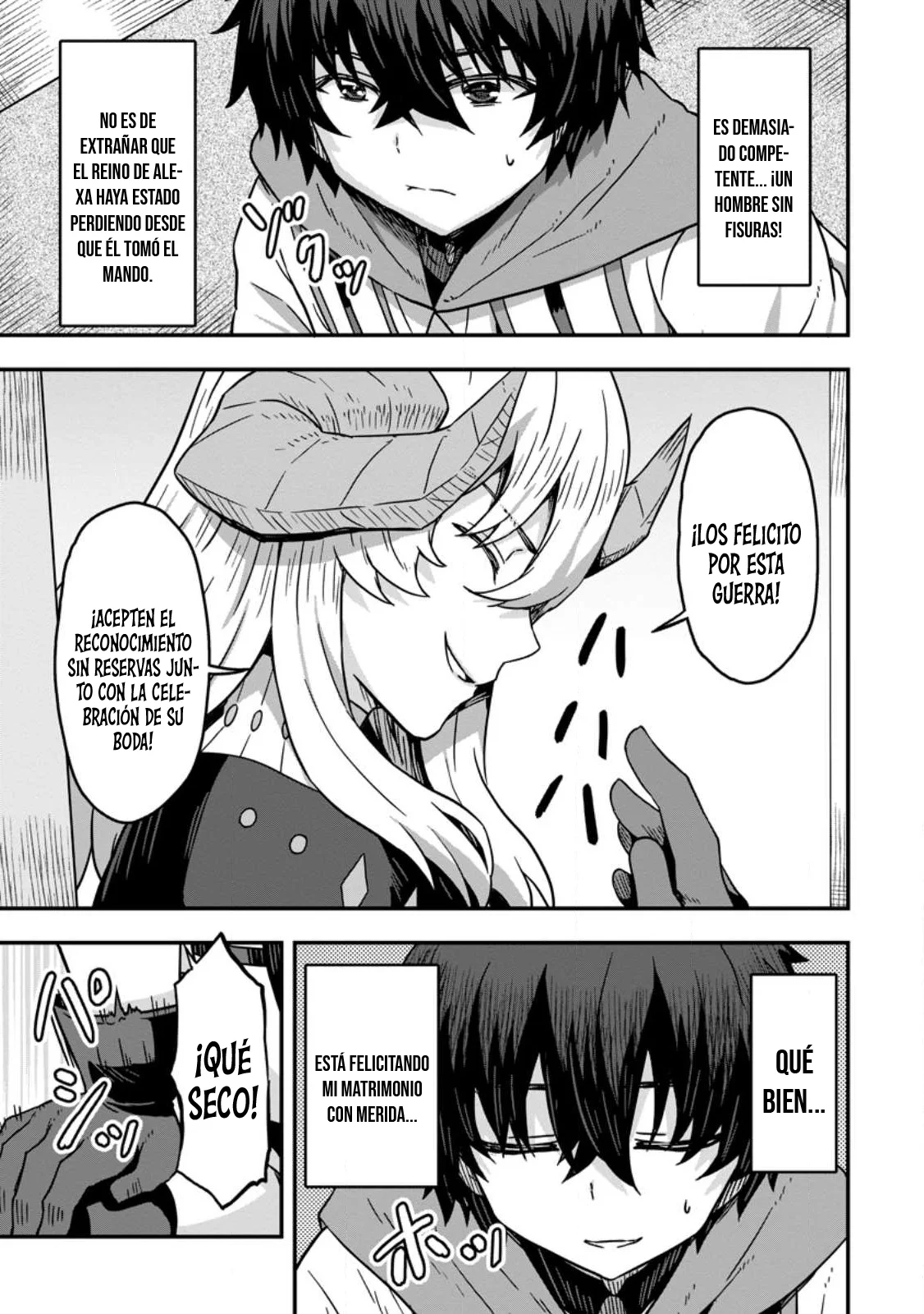 Isekai Saikyou no Yome desu ga, Yoru no Tatakai wa Ore no Hou ga Tsuyoi You desu: Chiryaku o Ikashite Nariagaru Harem Senki Capítulo 8.1 - Página 8