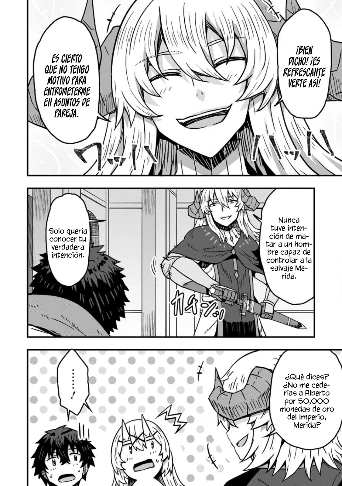 Isekai Saikyou no Yome desu ga, Yoru no Tatakai wa Ore no Hou ga Tsuyoi You desu: Chiryaku o Ikashite Nariagaru Harem Senki Capítulo 8.2 - Página 11