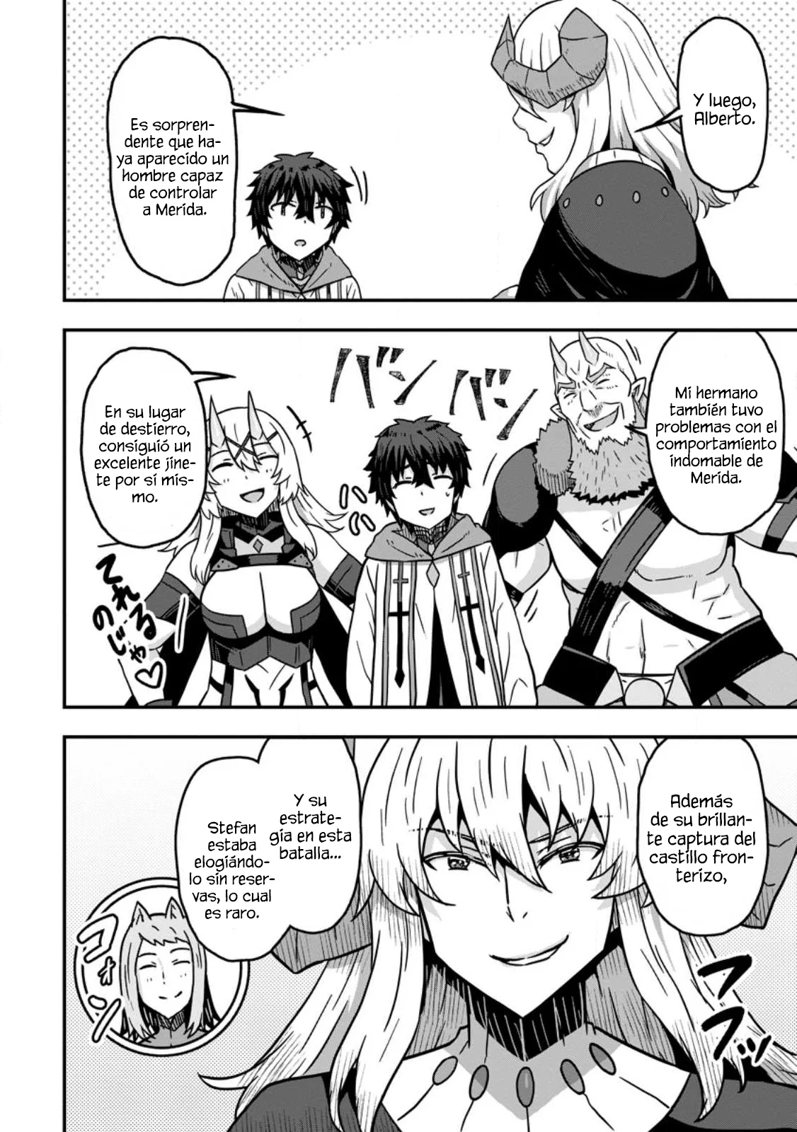 Isekai Saikyou no Yome desu ga, Yoru no Tatakai wa Ore no Hou ga Tsuyoi You desu: Chiryaku o Ikashite Nariagaru Harem Senki Capítulo 8.2 - Página 5