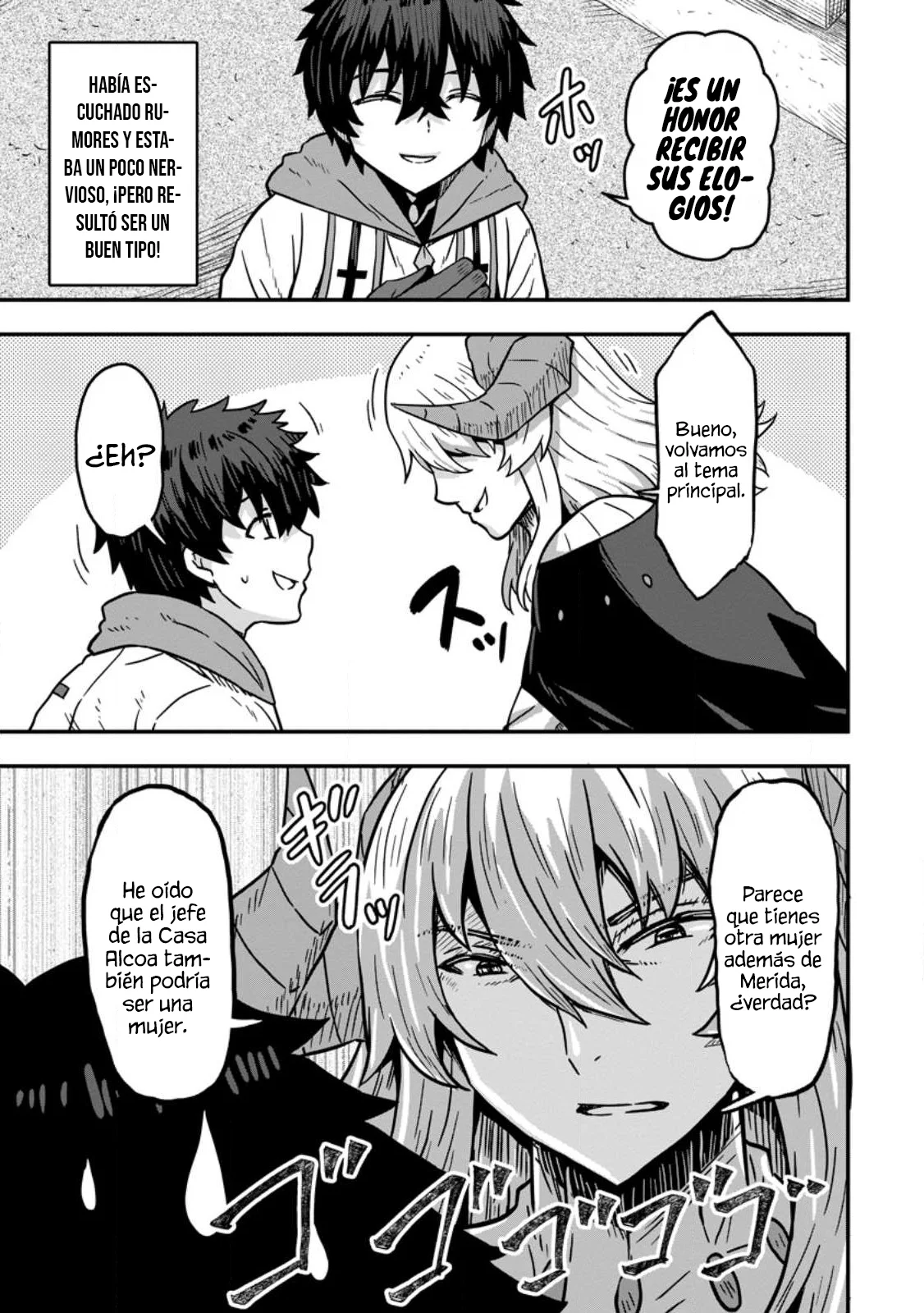 Isekai Saikyou no Yome desu ga, Yoru no Tatakai wa Ore no Hou ga Tsuyoi You desu: Chiryaku o Ikashite Nariagaru Harem Senki Capítulo 8.2 - Página 6