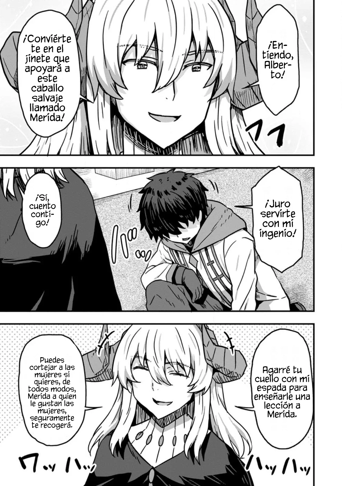 Isekai Saikyou no Yome desu ga, Yoru no Tatakai wa Ore no Hou ga Tsuyoi You desu: Chiryaku o Ikashite Nariagaru Harem Senki Capítulo 8.3 - Página 5