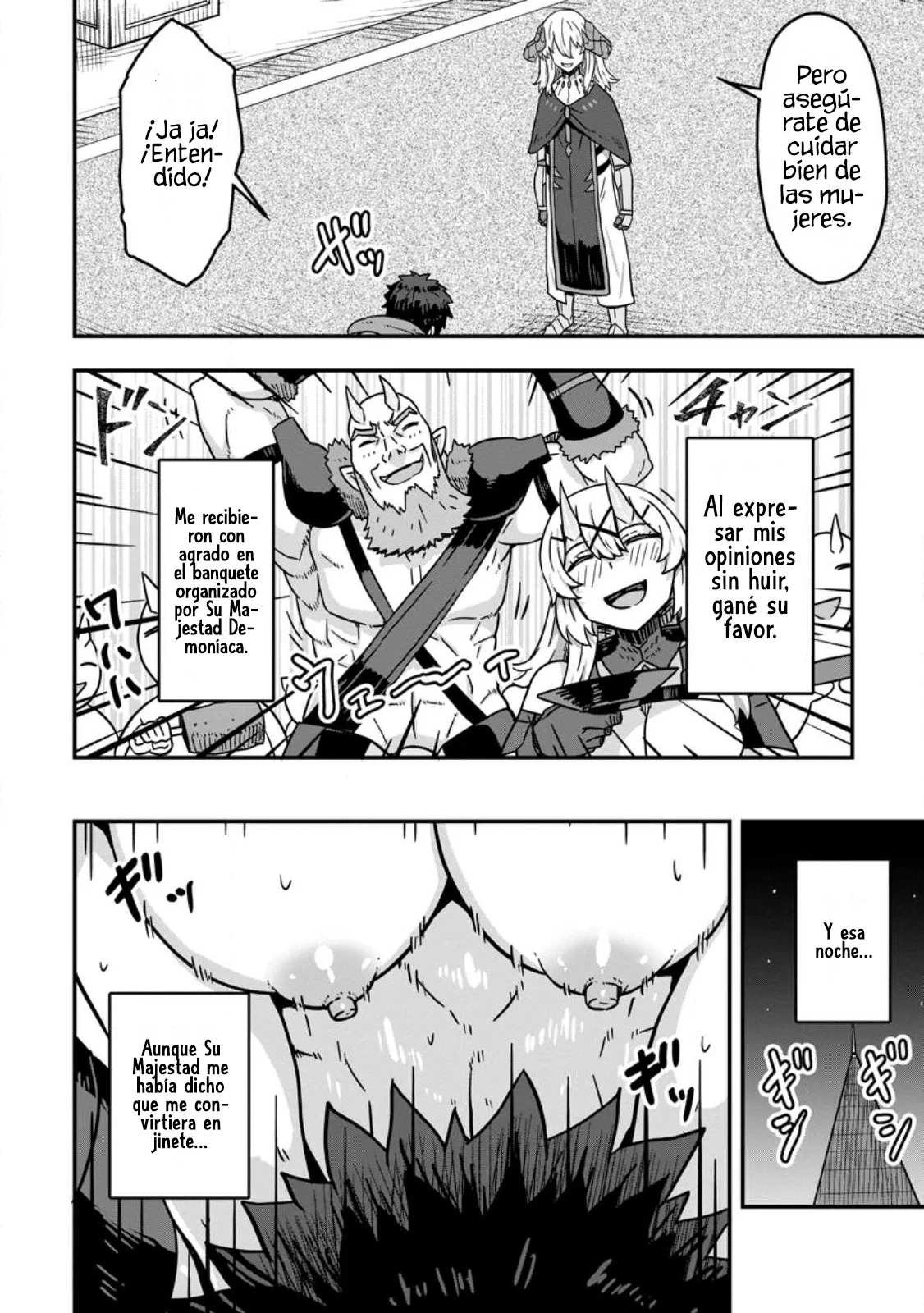 Isekai Saikyou no Yome desu ga, Yoru no Tatakai wa Ore no Hou ga Tsuyoi You desu: Chiryaku o Ikashite Nariagaru Harem Senki Capítulo 8.3 - Página 6