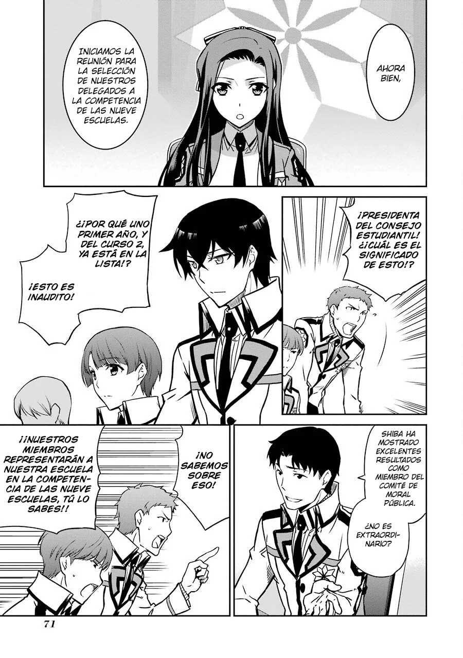 Mahouka Koukou no Rettousei: Kyuukousen-Hen Capítulo 3 - Página 16