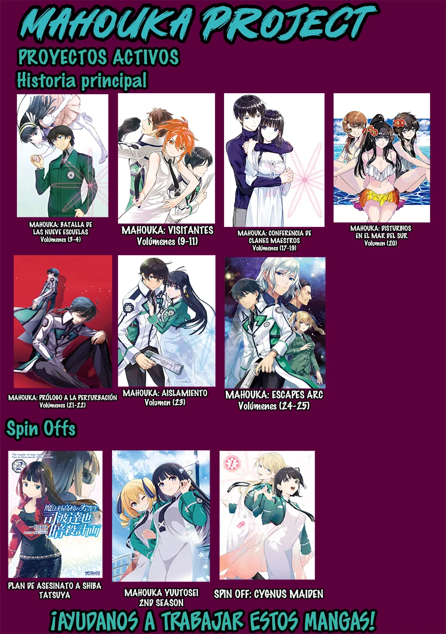 Mahouka Koukou no Rettousei: Kyuukousen-Hen Capítulo 4 - Página 33