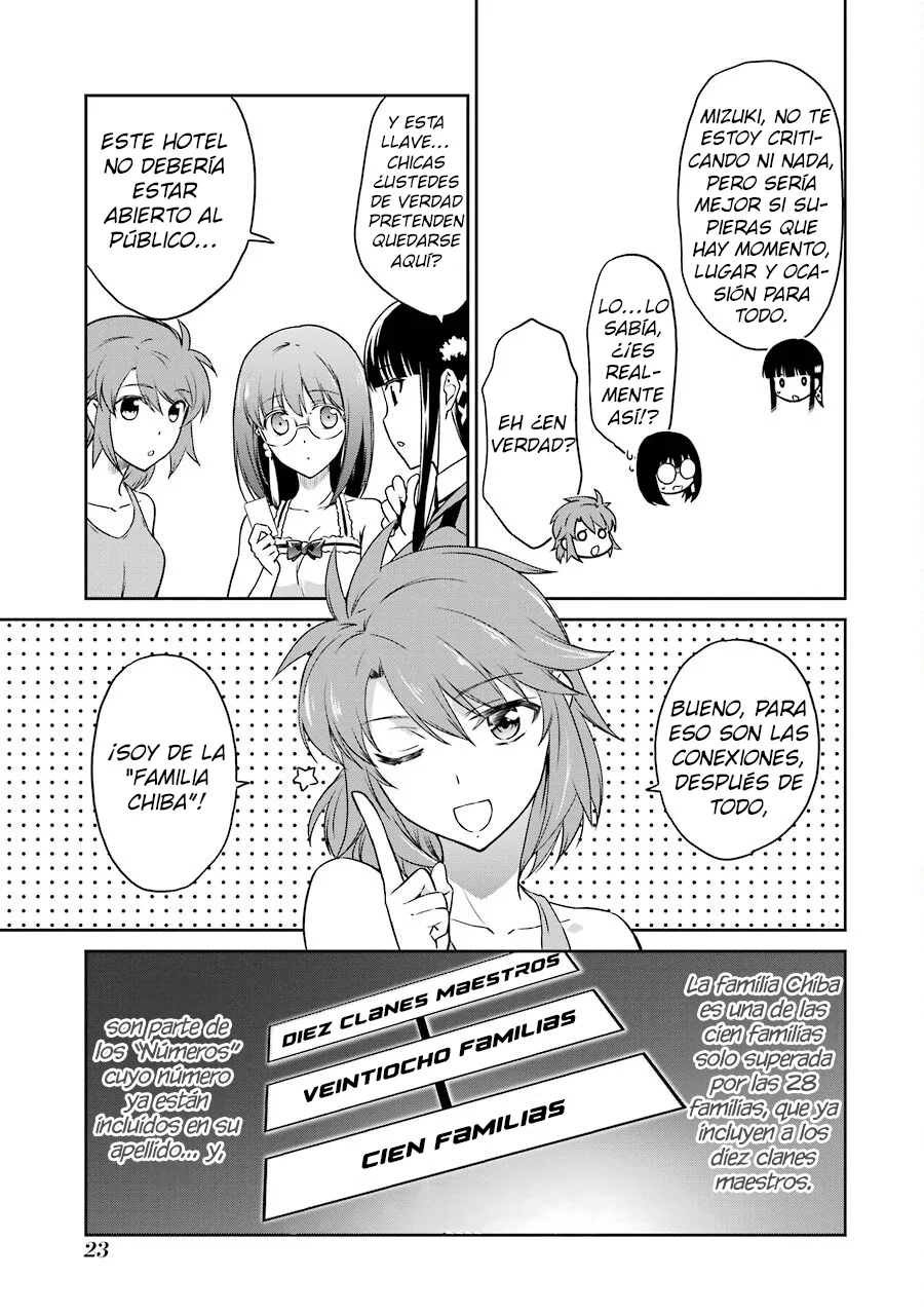 Mahouka Koukou no Rettousei: Kyuukousen-Hen Capítulo 6 - Página 25
