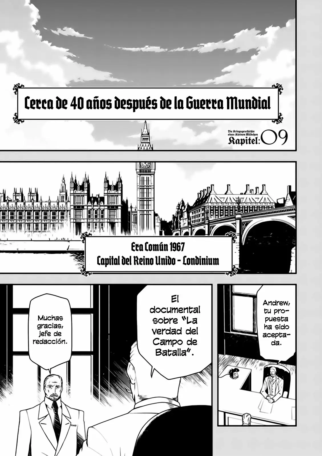 Youjo Senki Capítulo 8 - Página 1