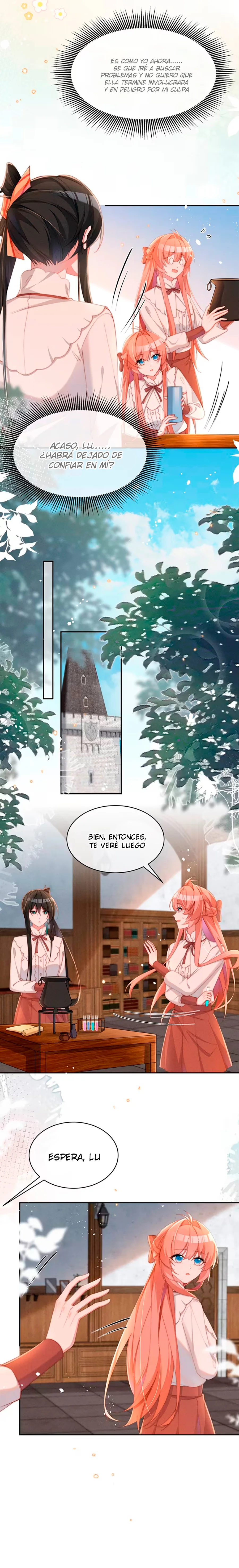 Como villana debo cuidar a la heroina ¿Cierto? Capítulo 42 - Página 9