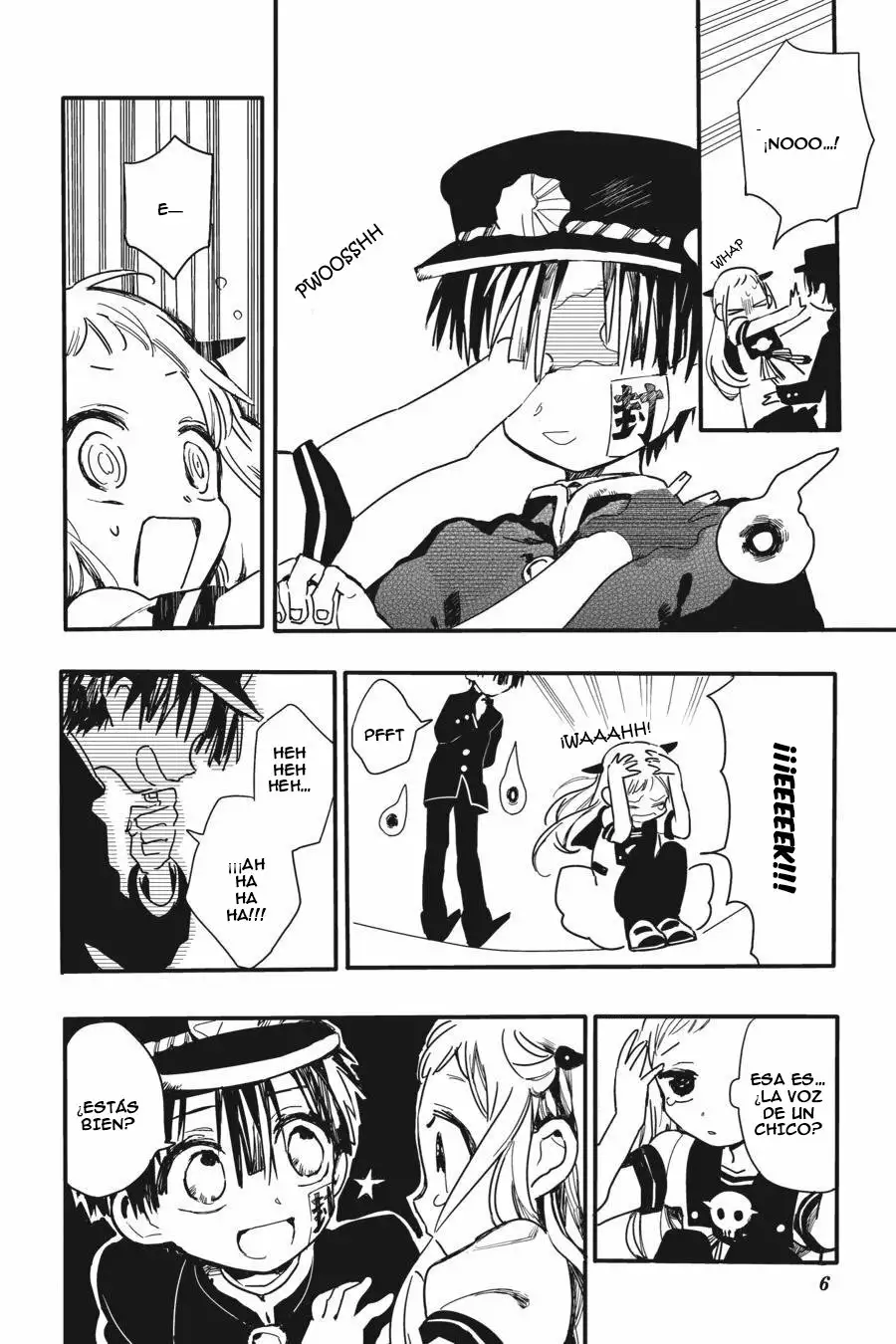 Jibaku Shounen Hanako-kun Capítulo 1 - Página 10