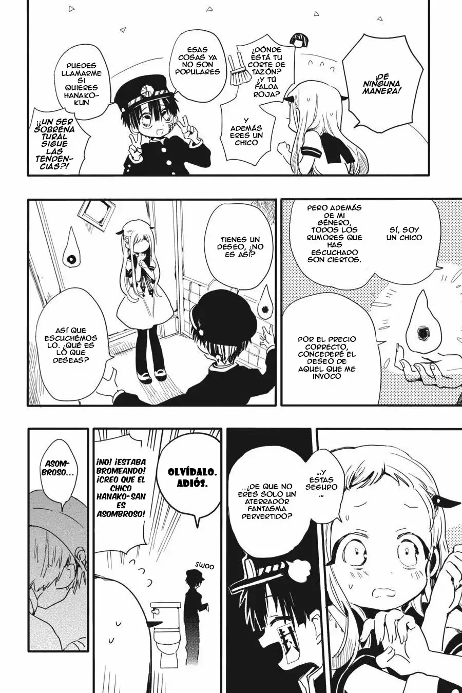 Jibaku Shounen Hanako-kun Capítulo 1 - Página 12