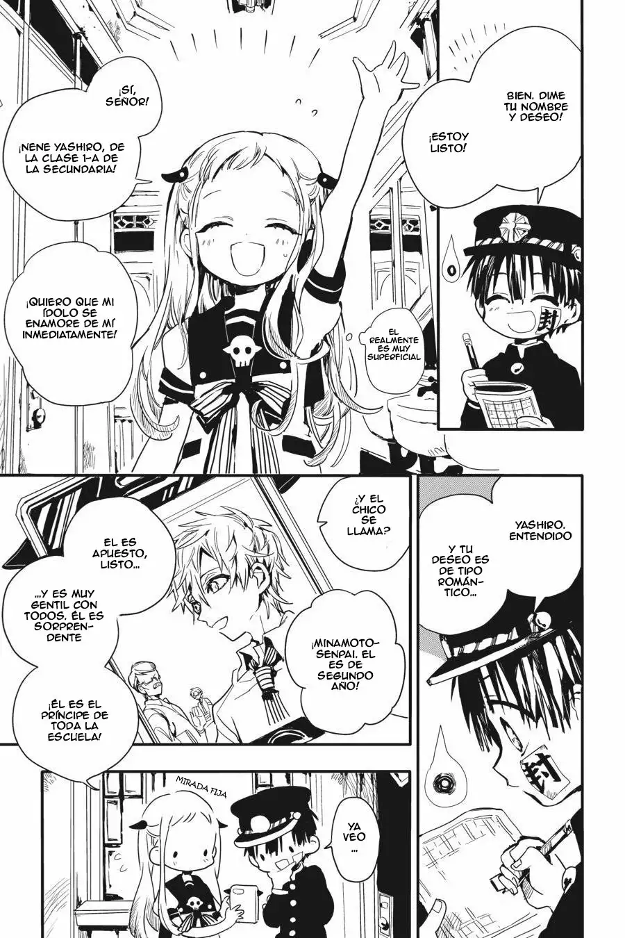 Jibaku Shounen Hanako-kun Capítulo 1 - Página 13