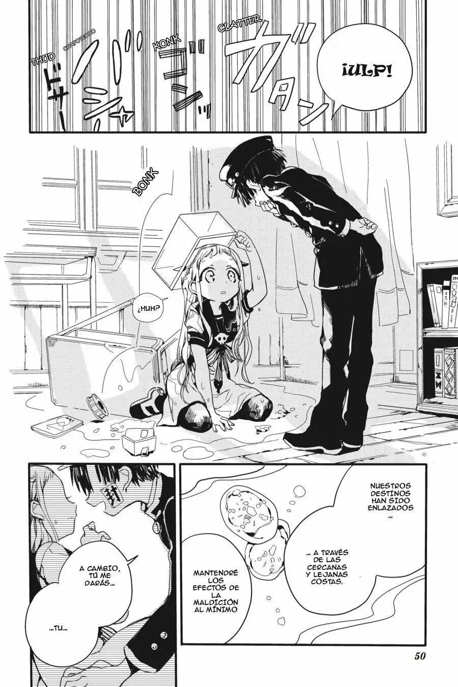 Jibaku Shounen Hanako-kun Capítulo 1 - Página 54