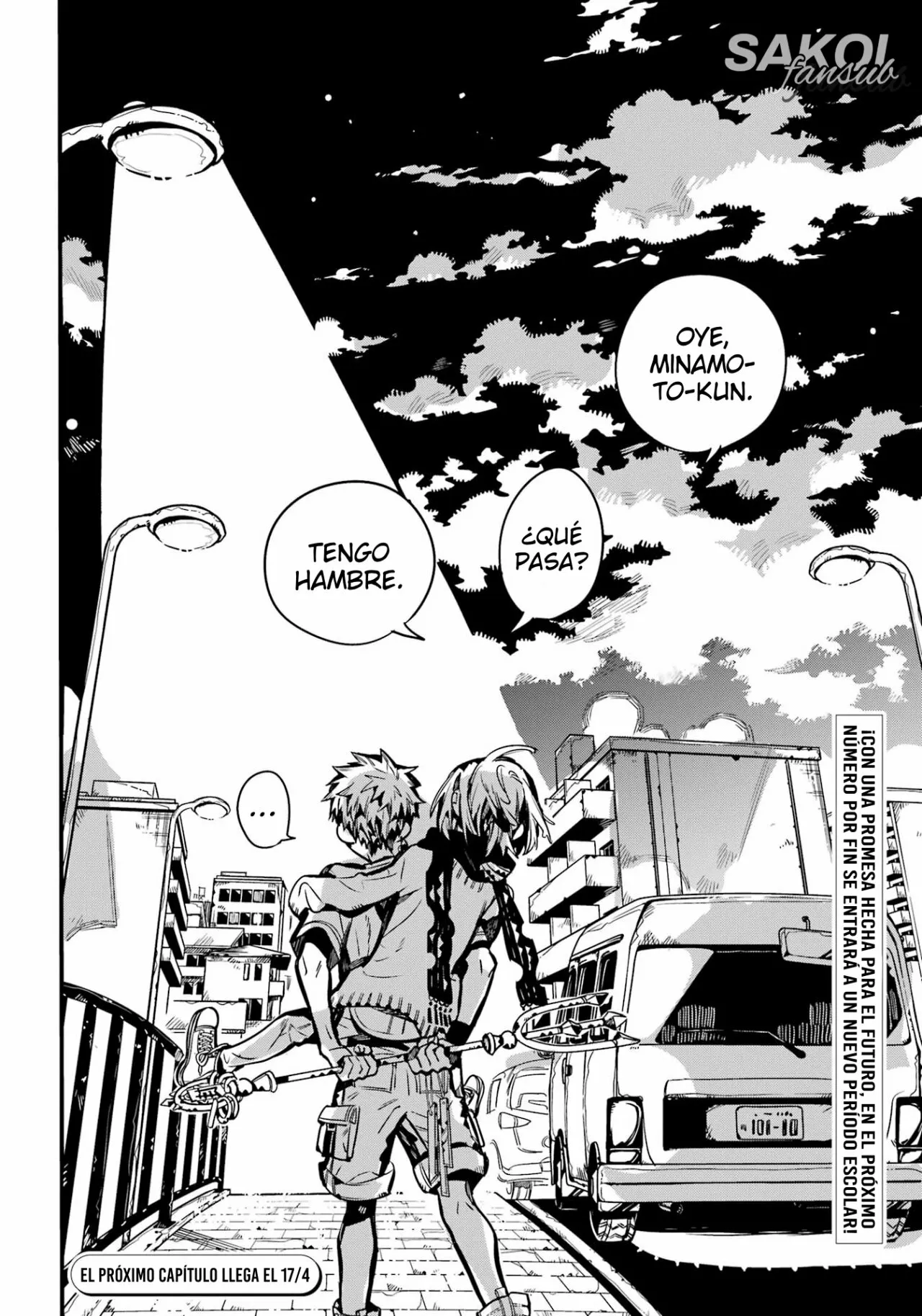 Jibaku Shounen Hanako-kun Capítulo 100 - Página 40