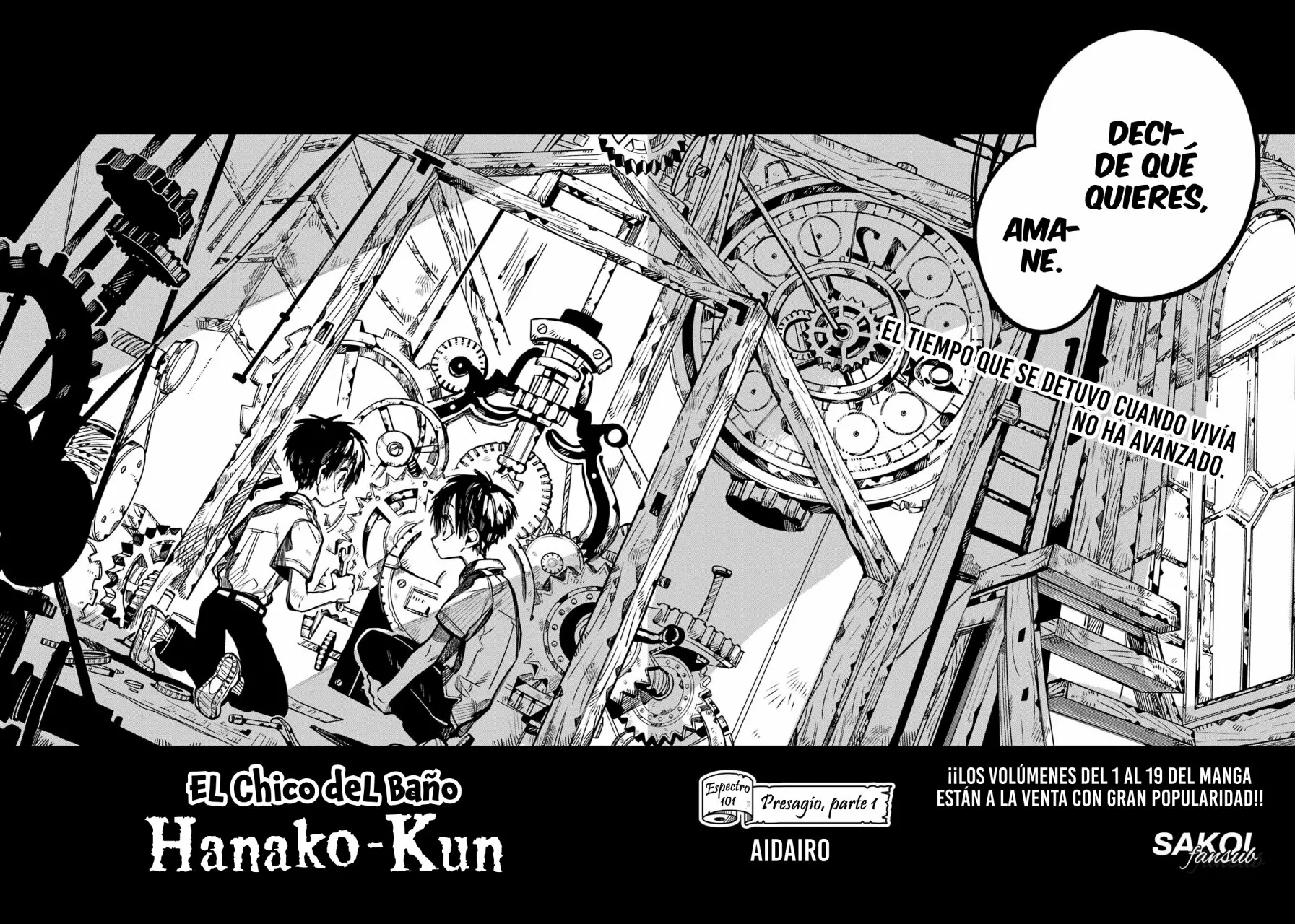Jibaku Shounen Hanako-kun Capítulo 101 - Página 10