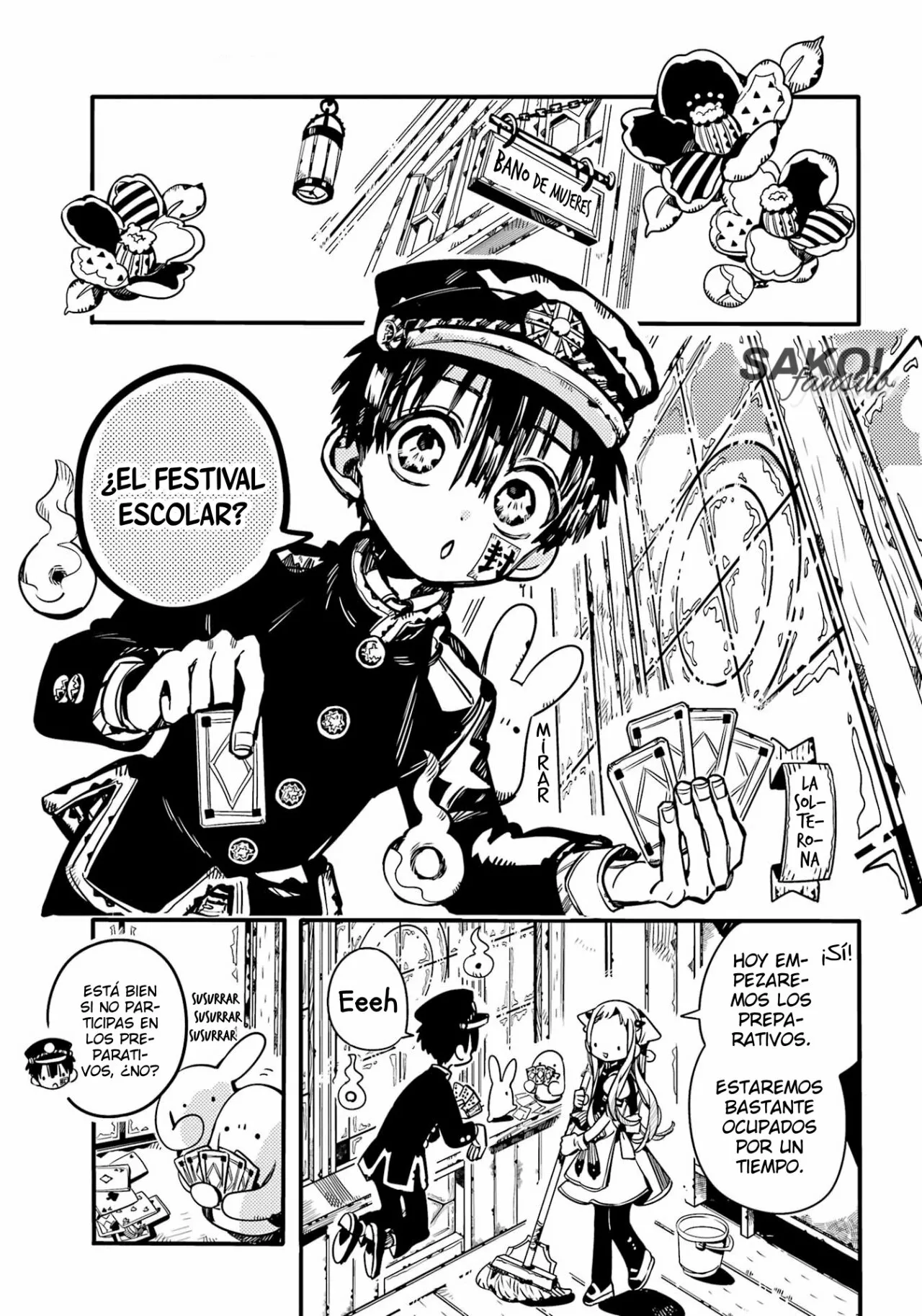 Jibaku Shounen Hanako-kun Capítulo 101 - Página 18