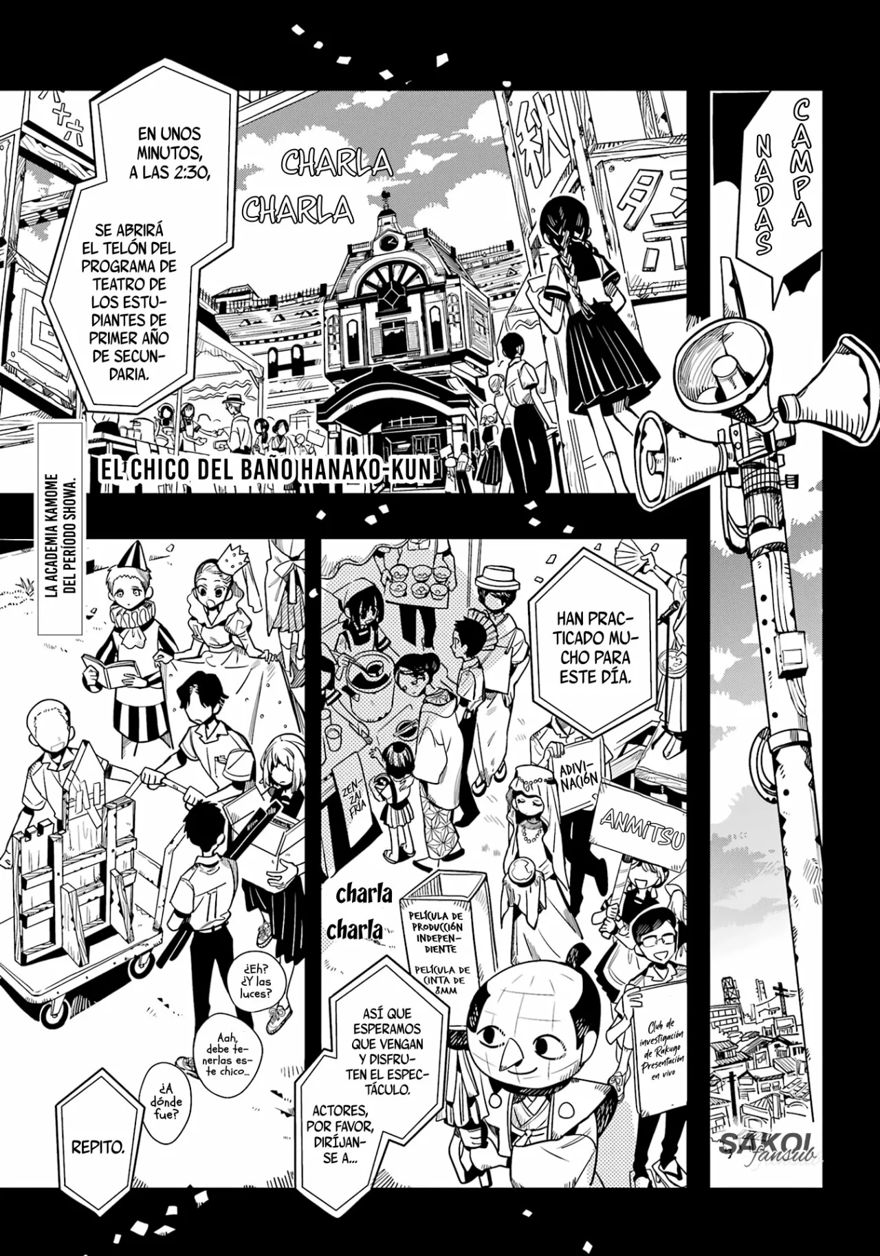 Jibaku Shounen Hanako-kun Capítulo 101 - Página 5