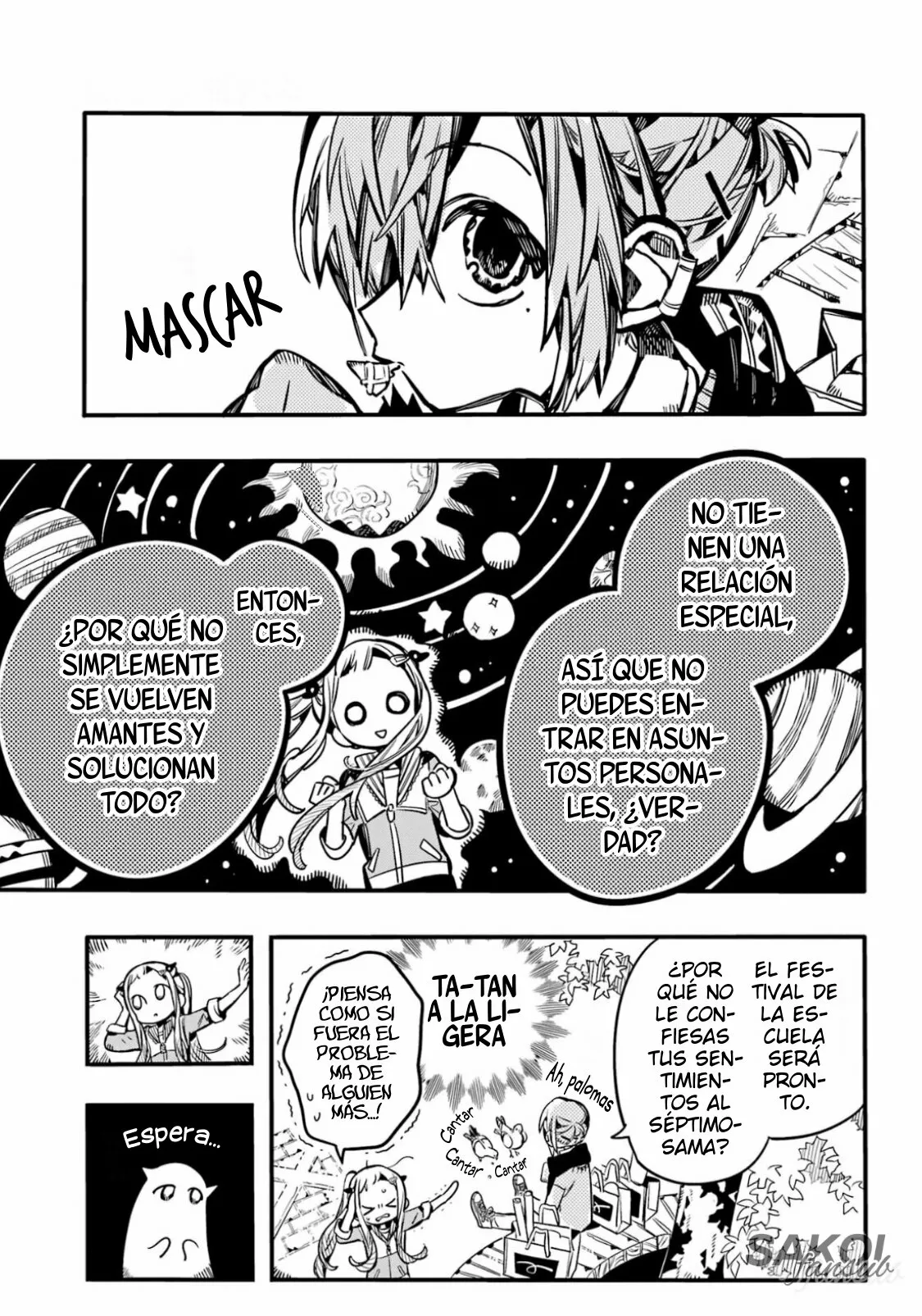 Jibaku Shounen Hanako-kun Capítulo 102 - Página 21