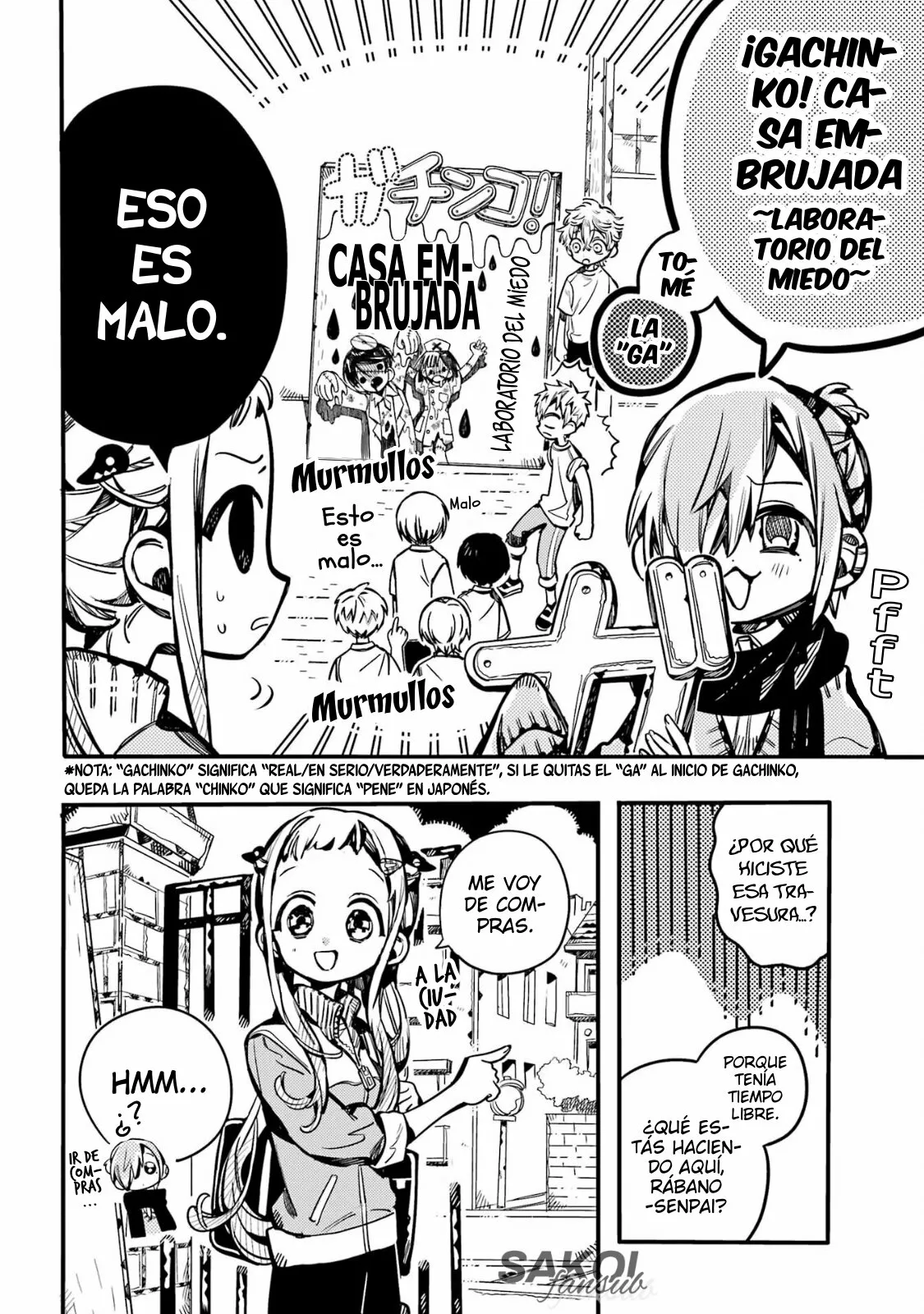Jibaku Shounen Hanako-kun Capítulo 102 - Página 8