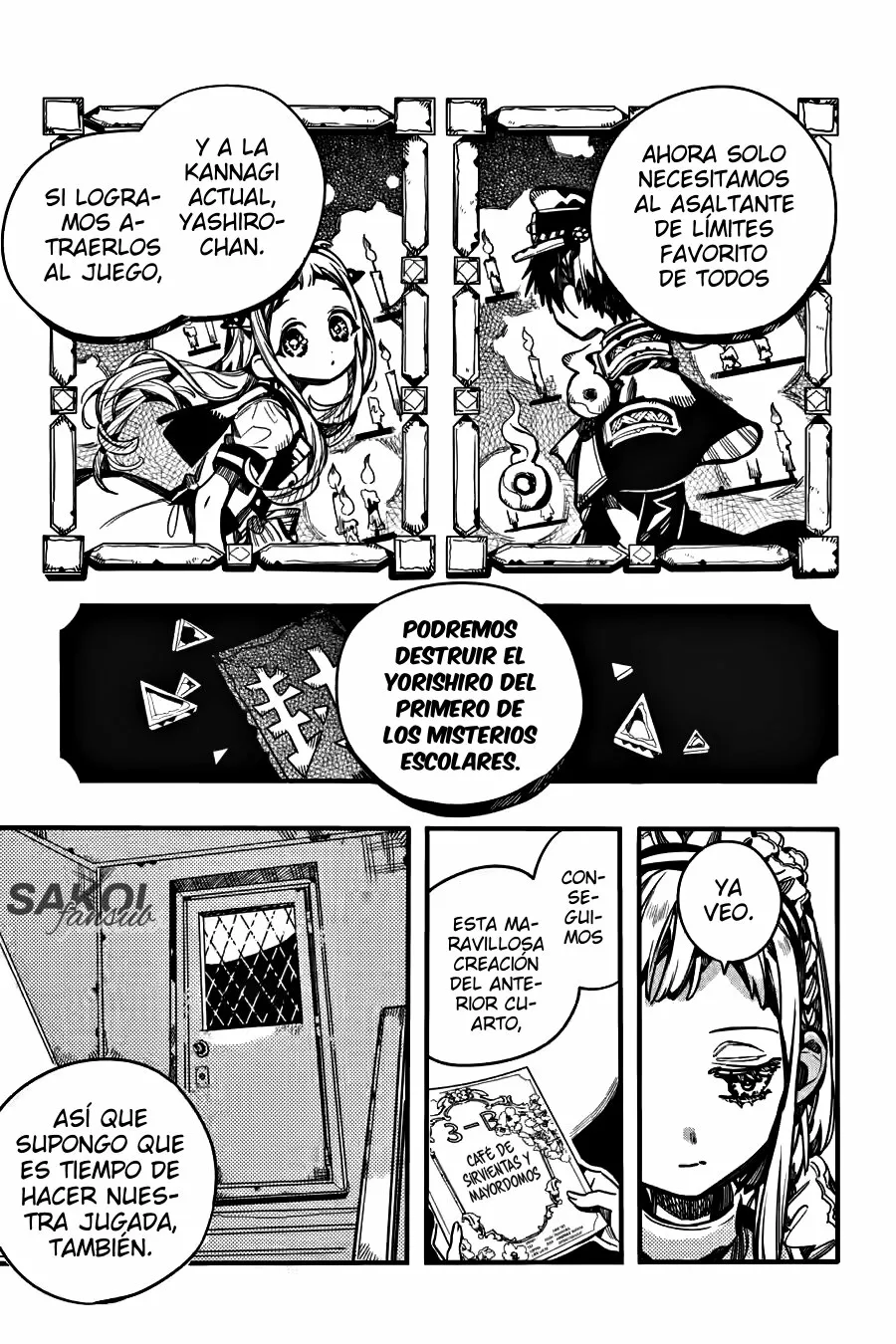 Jibaku Shounen Hanako-kun Capítulo 103 - Página 34