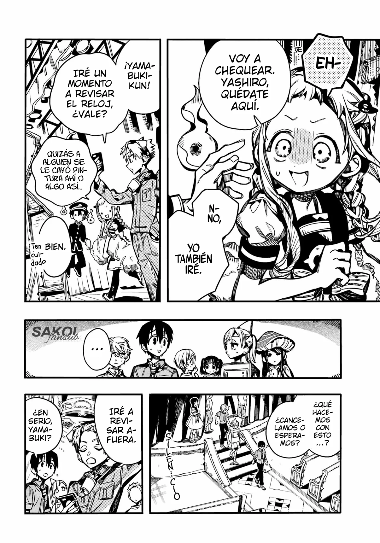 Jibaku Shounen Hanako-kun Capítulo 105 - Página 13