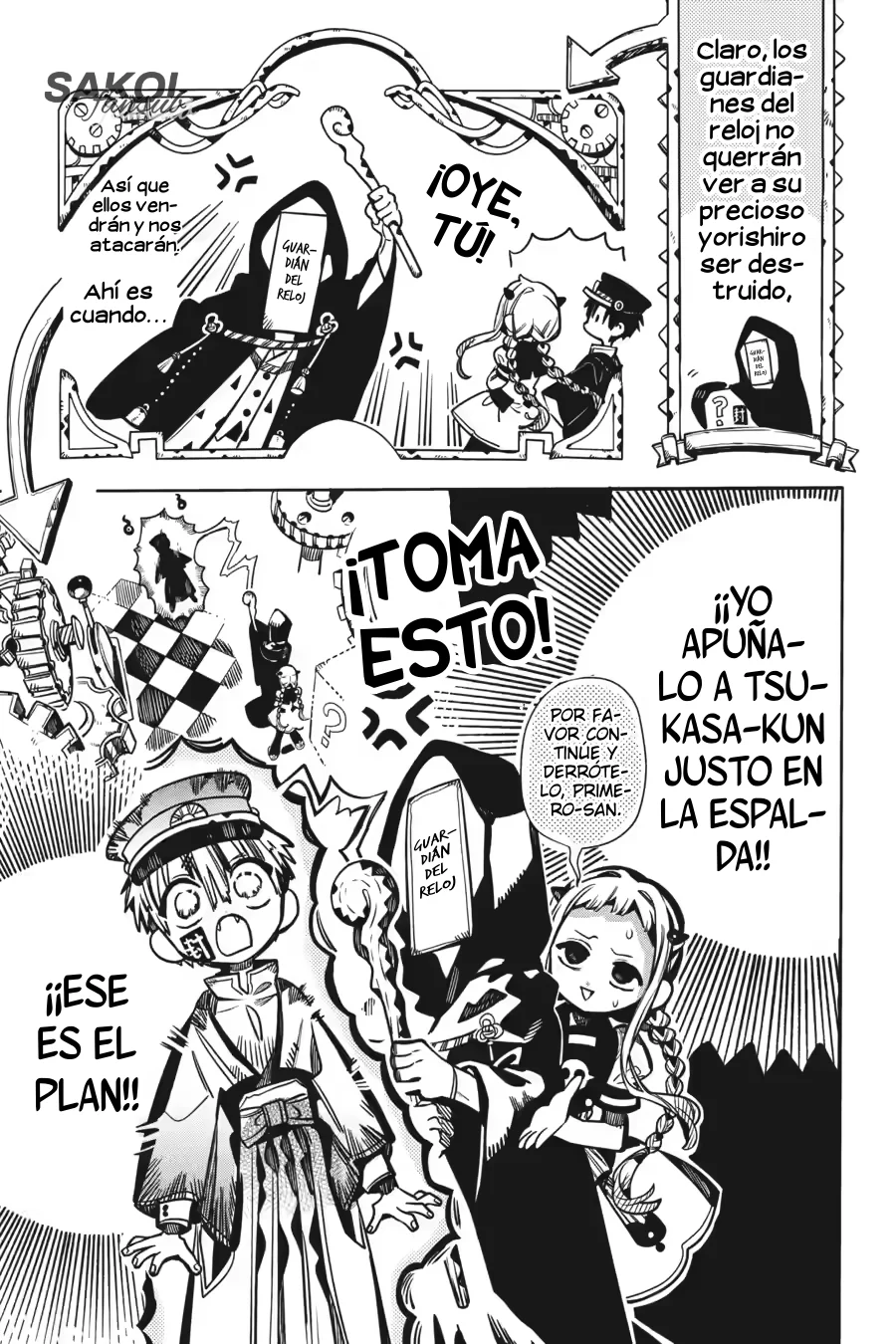 Jibaku Shounen Hanako-kun Capítulo 106 - Página 15