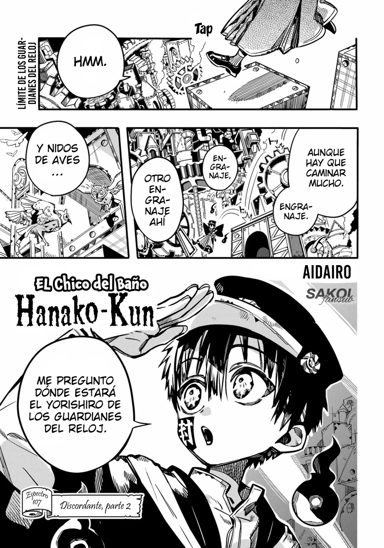 Jibaku Shounen Hanako-kun Capítulo 107 - Página 3