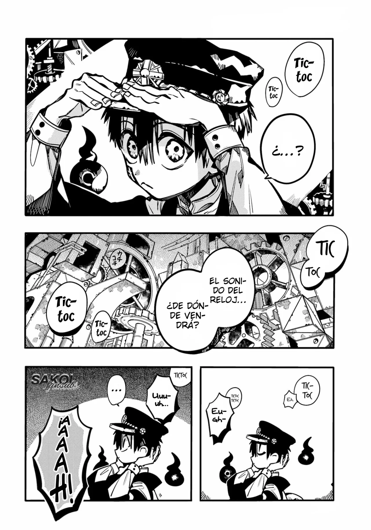 Jibaku Shounen Hanako-kun Capítulo 107 - Página 4