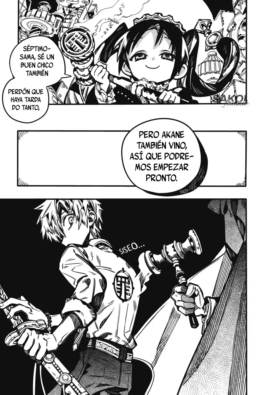 Jibaku Shounen Hanako-kun Capítulo 108 - Página 34