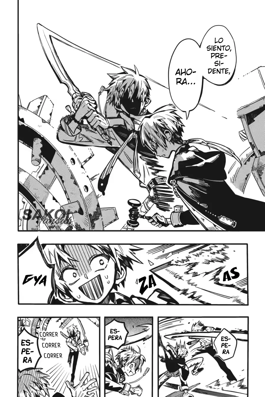 Jibaku Shounen Hanako-kun Capítulo 108 - Página 35