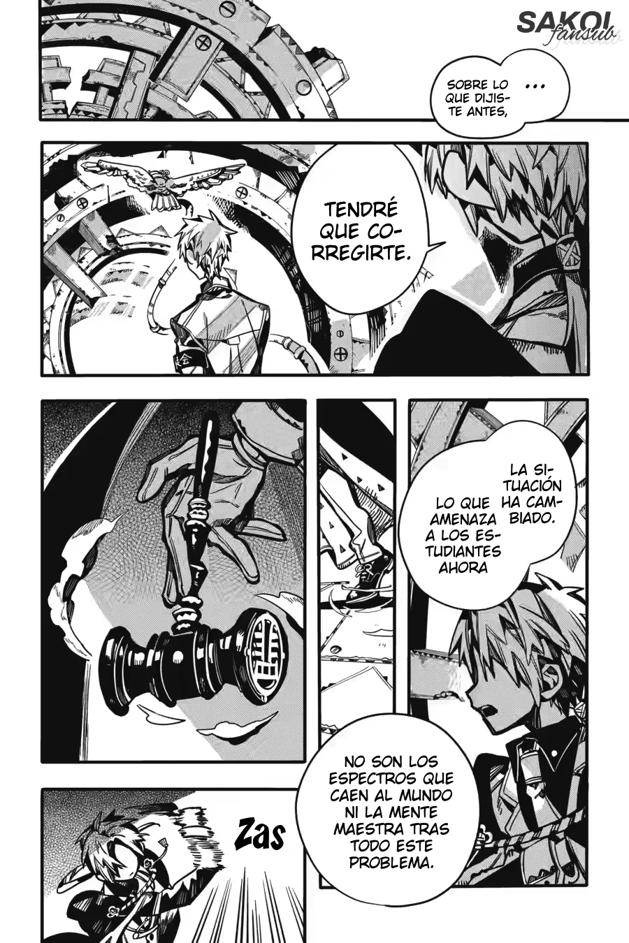 Jibaku Shounen Hanako-kun Capítulo 108 - Página 9