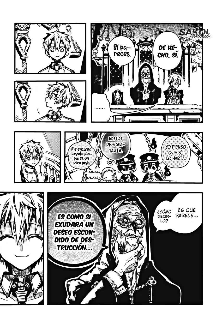 Jibaku Shounen Hanako-kun Capítulo 109 - Página 22