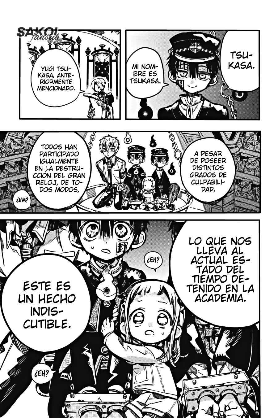 Jibaku Shounen Hanako-kun Capítulo 109 - Página 9