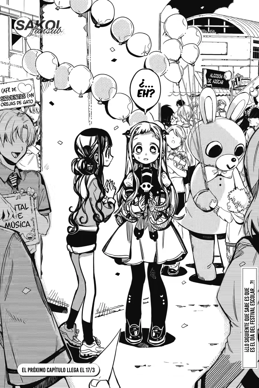 Jibaku Shounen Hanako-kun Capítulo 111 - Página 42