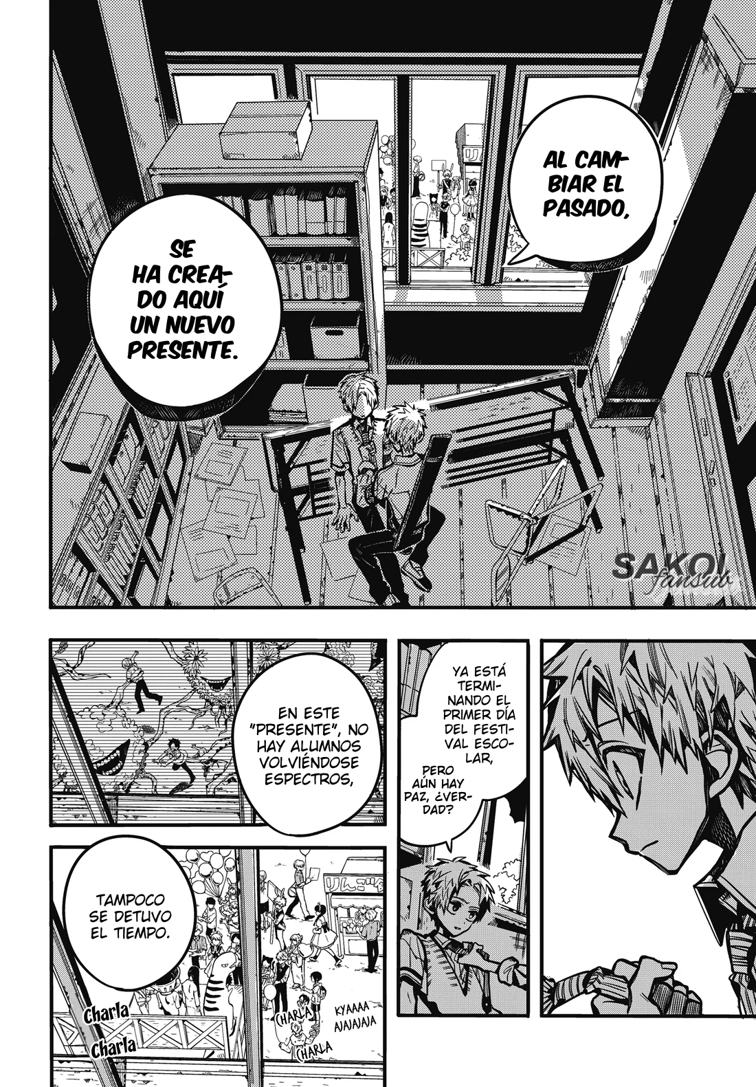 Jibaku Shounen Hanako-kun Capítulo 112 - Página 27