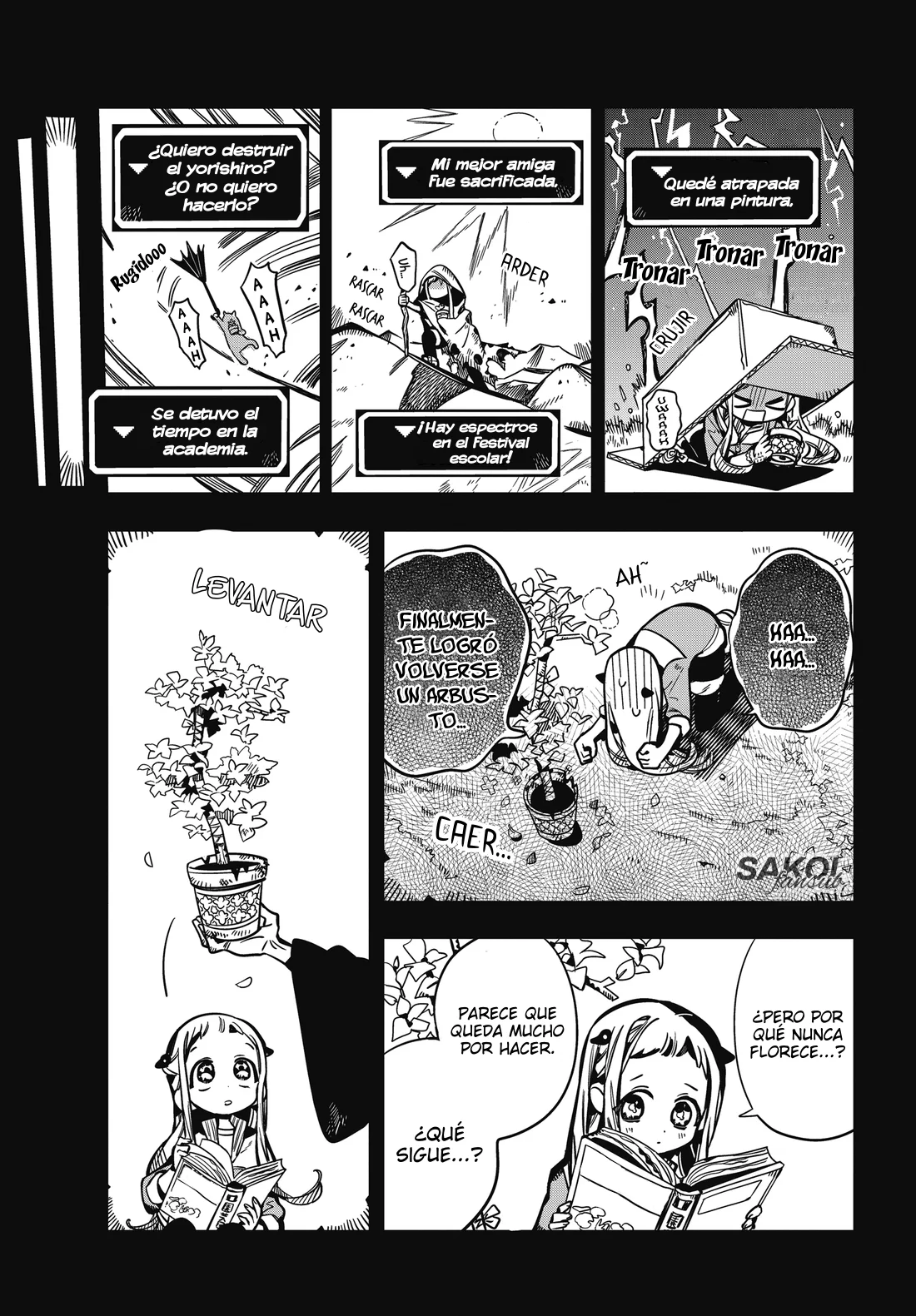 Jibaku Shounen Hanako-kun Capítulo 112 - Página 5