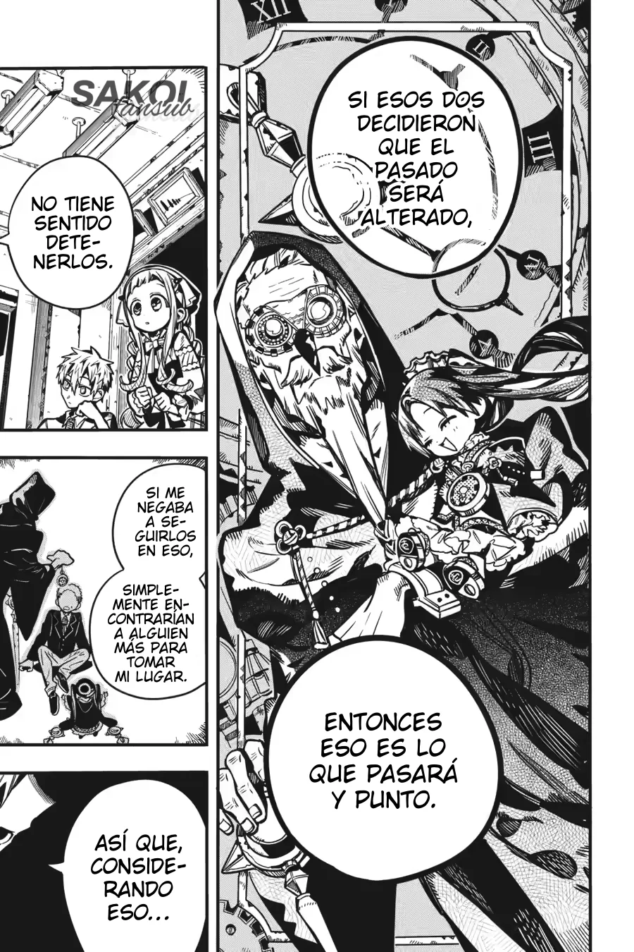 Jibaku Shounen Hanako-kun Capítulo 113 - Página 11