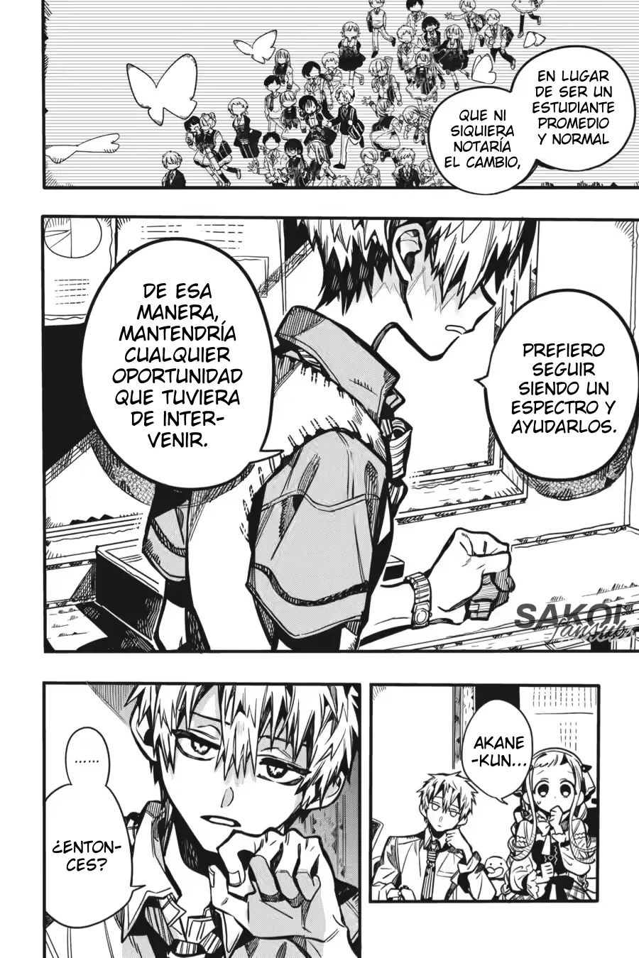Jibaku Shounen Hanako-kun Capítulo 113 - Página 12