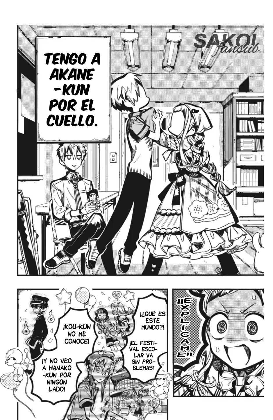 Jibaku Shounen Hanako-kun Capítulo 113 - Página 8