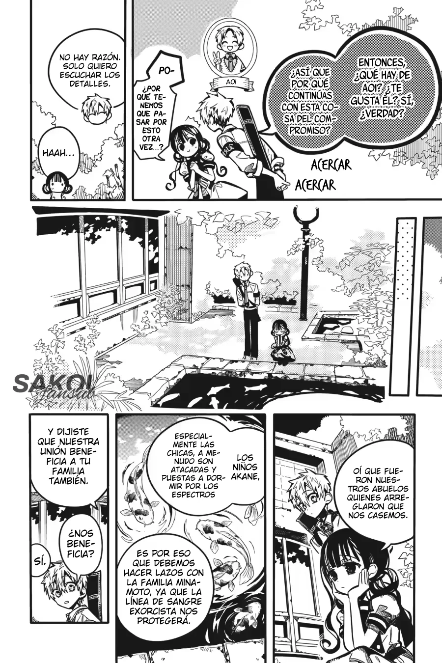 Jibaku Shounen Hanako-kun Capítulo 114 - Página 12