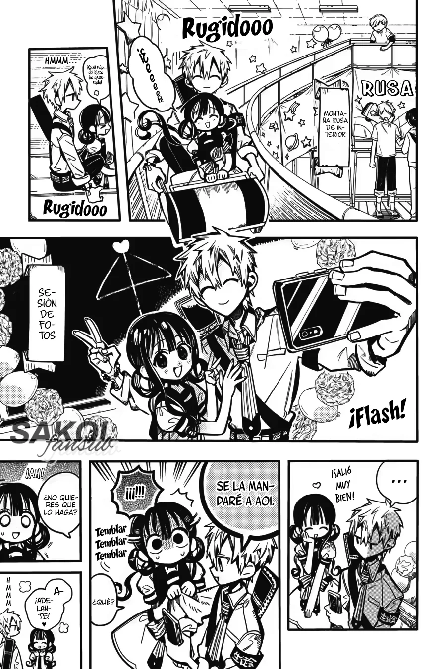Jibaku Shounen Hanako-kun Capítulo 114 - Página 7